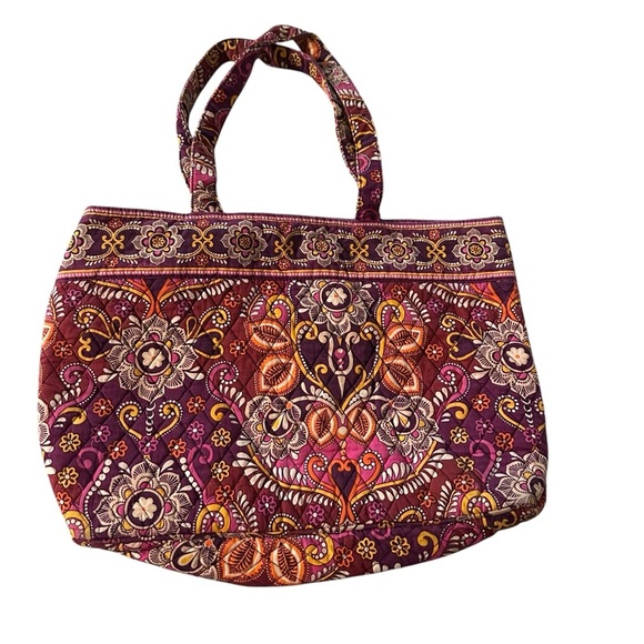 Vera Bradley women's quilted colorful tote - Picture 1 of 3